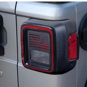 Flag taillight covers (American flag)